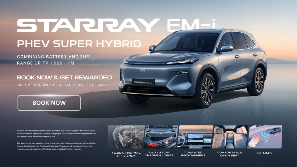 Harga Geely Starray EM-i Bandung dealer resmi